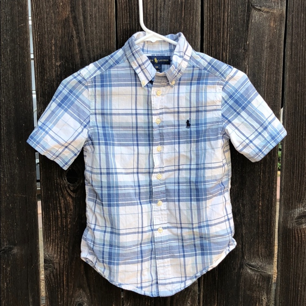 Ralph Lauren Boys Button Down T-Shirt